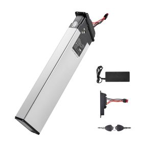 Folding Ebike Battery, 48V 10.4Ah Electric Bike Lithium Battery Pack with BMS, 3A Charger, Lock for 1000W E-Bike Motor