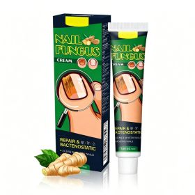 Nail Essential Oil Repair Gel,Fungal Nail Treatment Cream,Foot Repair Toe Nail Fungus Removal (Option: Green)