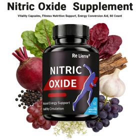 Nitric Oxide Natural Supplement (Option: 60 capsules)